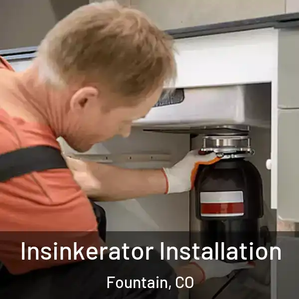  Insinkerator Installation Fountain, CO