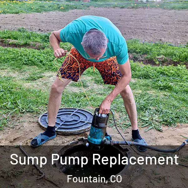  Sump Pump Replacement Fountain, CO