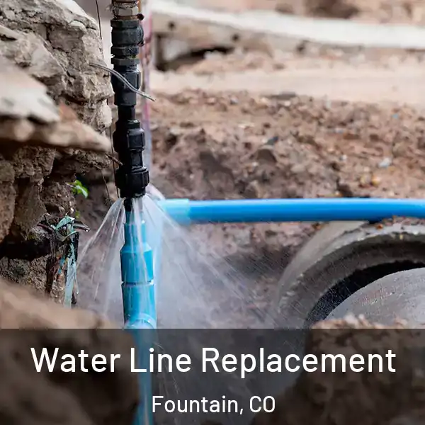  Water Line Replacement Fountain, CO